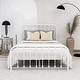 preview thumbnail 31 of 39, Alazyhome Sturdy Metal Platform Bed Frame