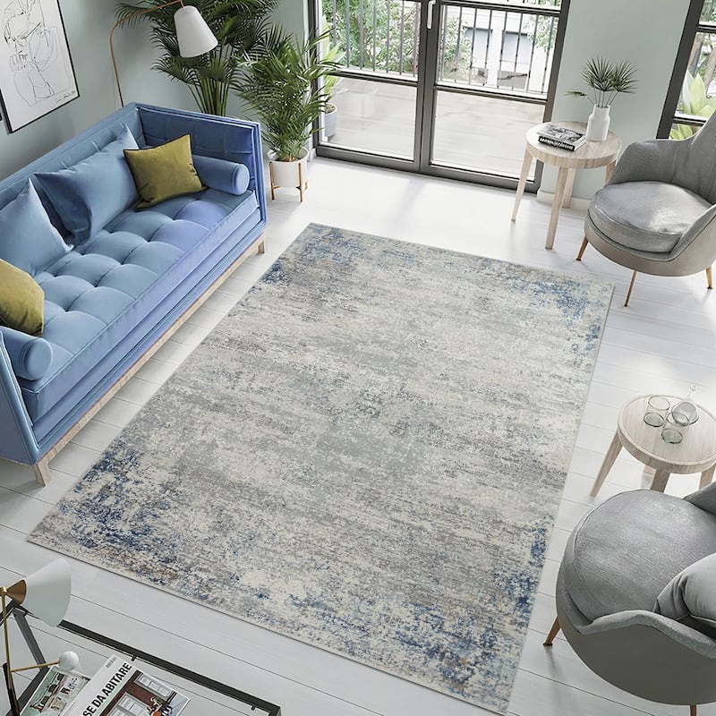 Pasargad Home Stella Design Power Loom Area Rug