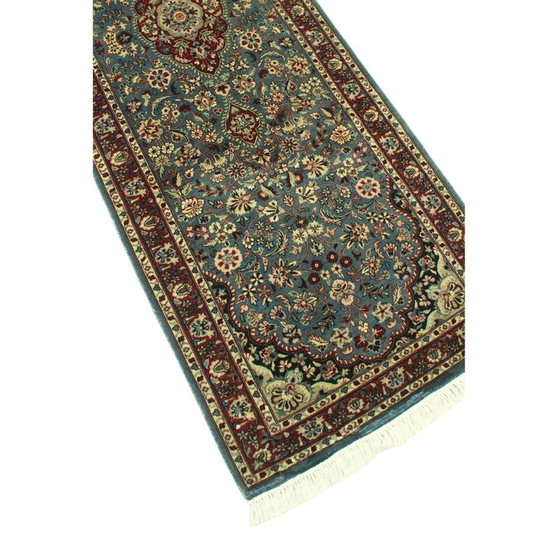 Pak-Persian Elvis Drk. Grey/Red Runner - 2'6" x 7'10"
