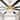 Bella Depot 72" Gold Large Ceiling Fan with Light and Remote DC Motor