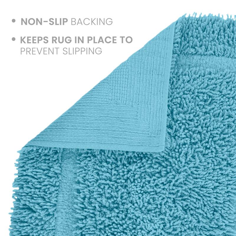 Martex 100% Cotton Quick Dry Ultra Soft & Absorbent Non Slip Bath Rug