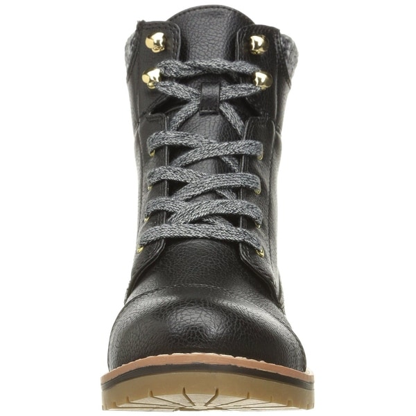 tommy hilfiger combat boots