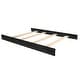 preview thumbnail 13 of 25, Evolur Convertible Crib Wooden Full-Size Bed Rail Onyx Black