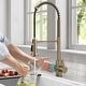 preview thumbnail 20 of 139, Kraus Britt Commercial 3-Function 1-Handle Pulldown Kitchen Faucet