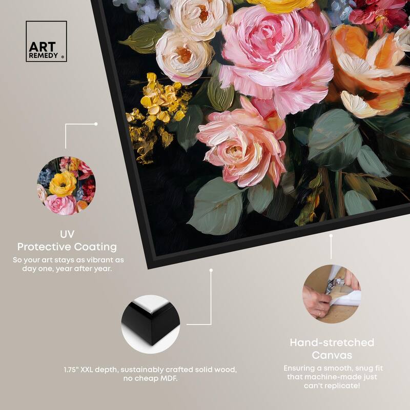 Garden Richness II Canvas by Art Remedy