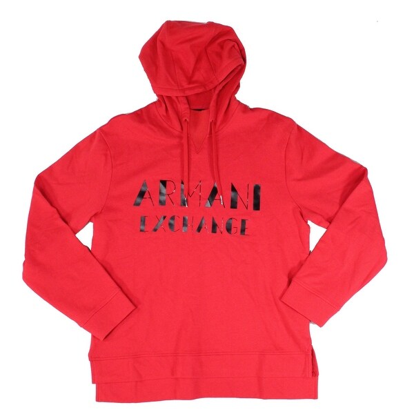 Arman Exchange Mens Sweater Bright Graphic Logo Hood. Opens flyout.