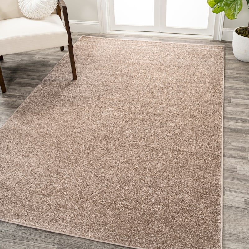 JONATHAN Y Tumbling Solid Low-Pile Area Rug
