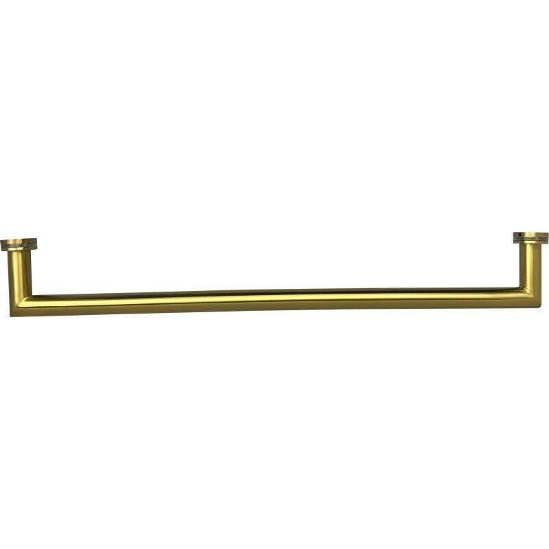CEL 18" Mitered Corner Singled-Sided Pull Handle/Towel Bar for Shower Door