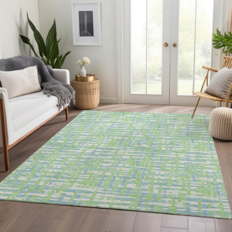 Premium Washable Super Soft Abstract Weave Mayfield Rug