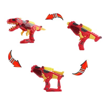 Take A Part Transforming Dinosaur with Power Drill Toy Realistic Sounds And Lights no- and Durable Abs Plastic