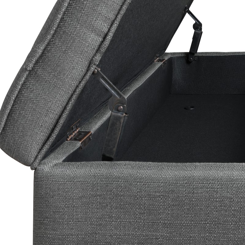 Carson Carrington Sastamala Mid-century Storage Bench