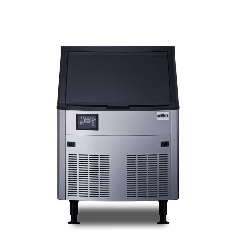 Summit BIM210 26" Wide Undercounter Undercounter Ice Machine with 210 - Black
