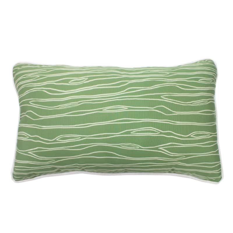 Jiti Outdoor Modern Minimal Waterproof Sunbrella Custom Design Tree Trunk Graphic Patterned Decorative Accent Lumbar Pillows