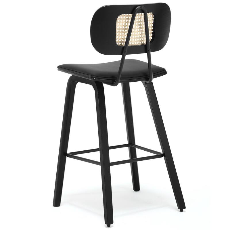 26-Inch Upholstered Counter/ Bar Stools Set of 2 or 3 - 35.1"H x 17.7"W x 19.5"D