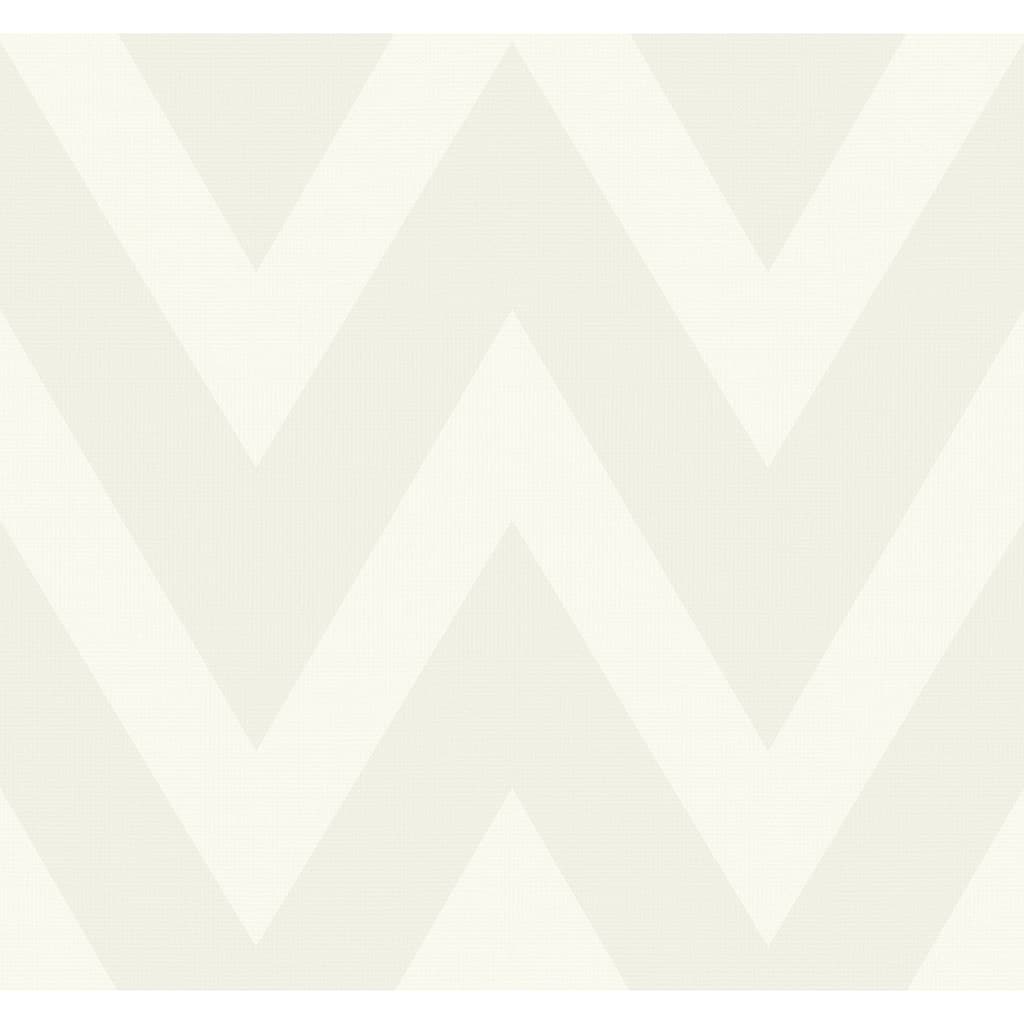 Seabrook Designs Carina Chevron Paperweave Unpasted Wallpaper