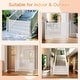 preview thumbnail 20 of 34, REYDELUZ Retractable Baby Gates Extra Wide, for Large Openings Stairs Doorways Hallway Indoor Outdoor
