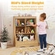 preview thumbnail 8 of 32, Costway 3-Tier Children's Multi-Functional Bookcase Toy Storage Bin - See Details