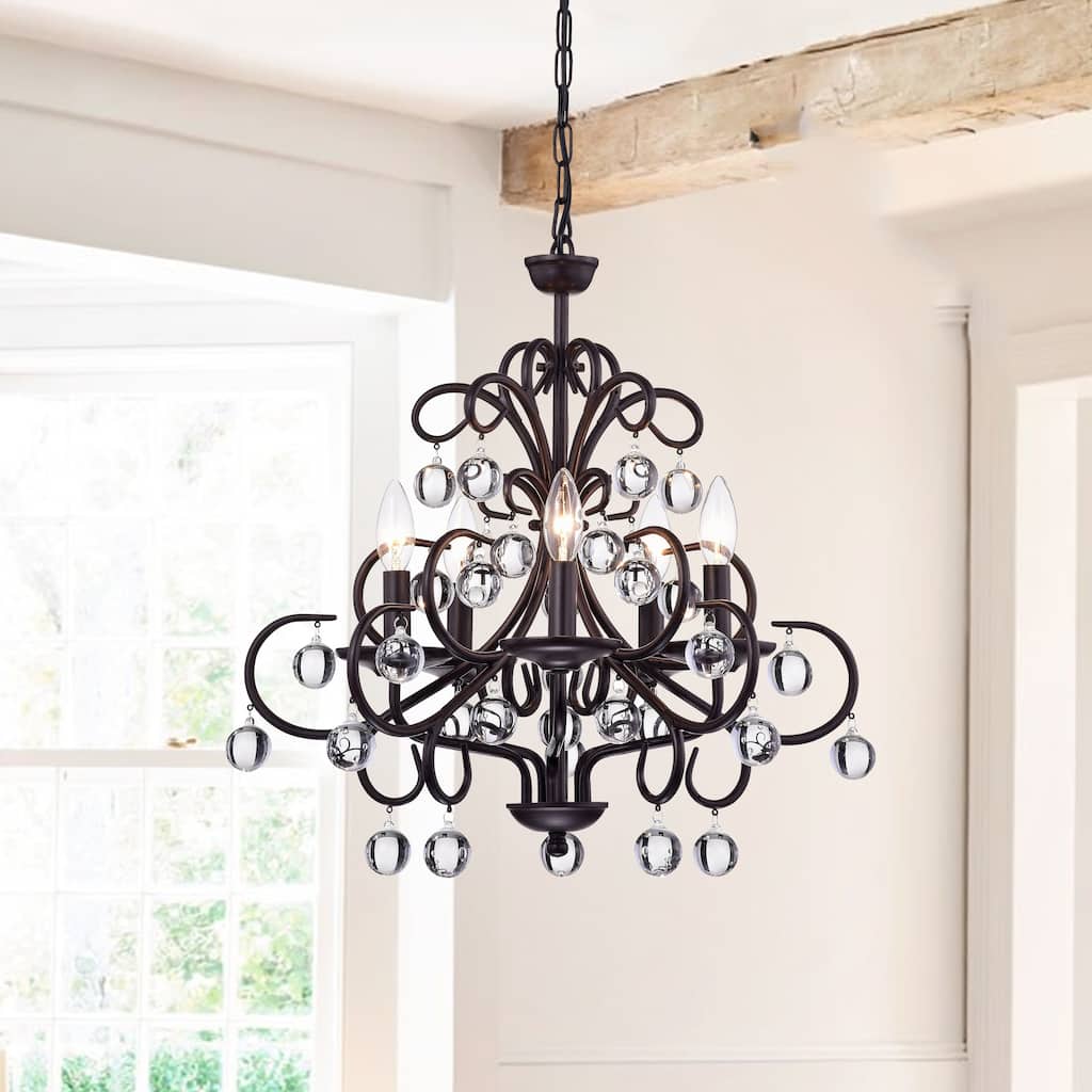 Cepheus 5-Light Candle-Style Chandelier