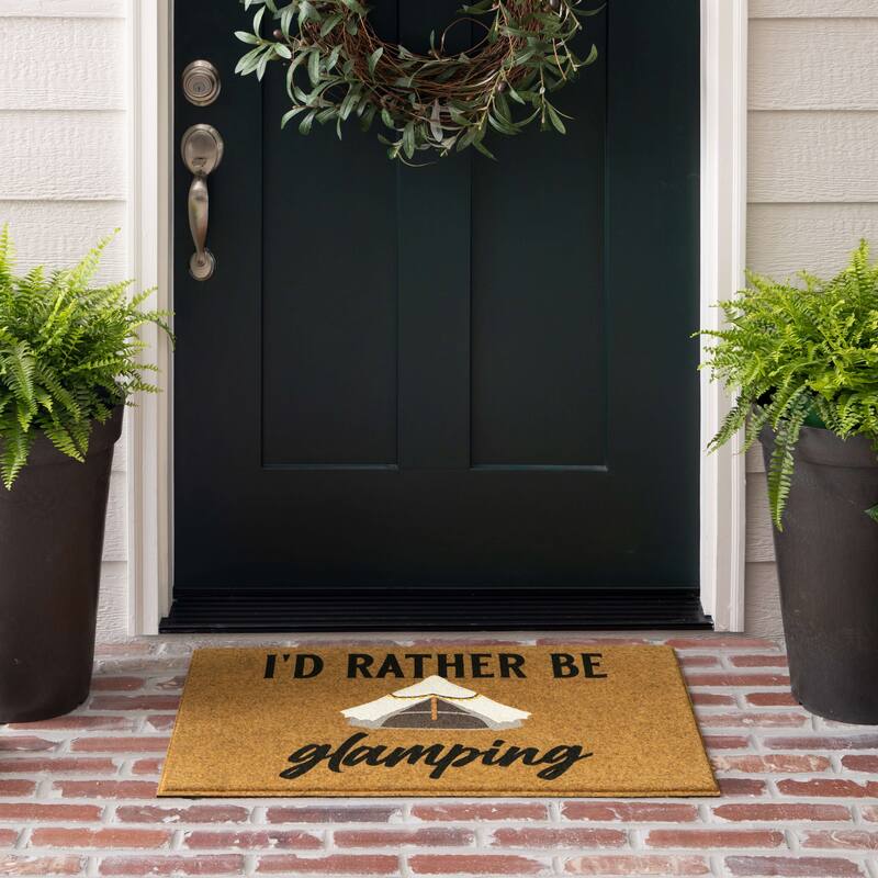 Mohawk Home Faux Coir Novelty Impressions Doormat