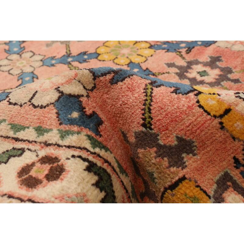 ECARPETGALLERY Hand-knotted Melis Copper Wool Rug - 3'2 x 6'9