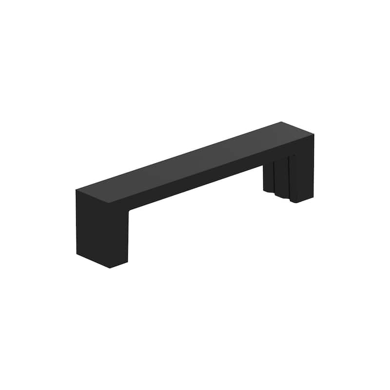 Miseno MCP5375 Chapman 3-3/4" Center to Center Handle Cabinet Pull - Matte Black