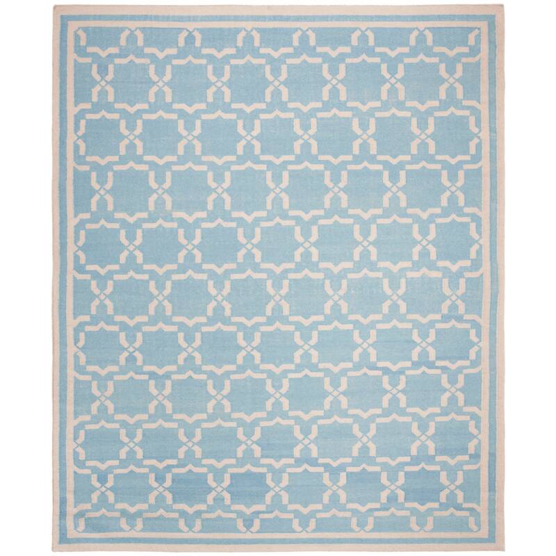 SAFAVIEH Handmade Flatweave Dhurries Everina Modern Moroccan Wool Rug