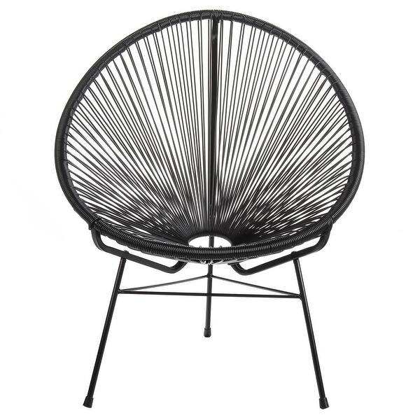 Acapulco Lounge Chair Black Overstock 22667865