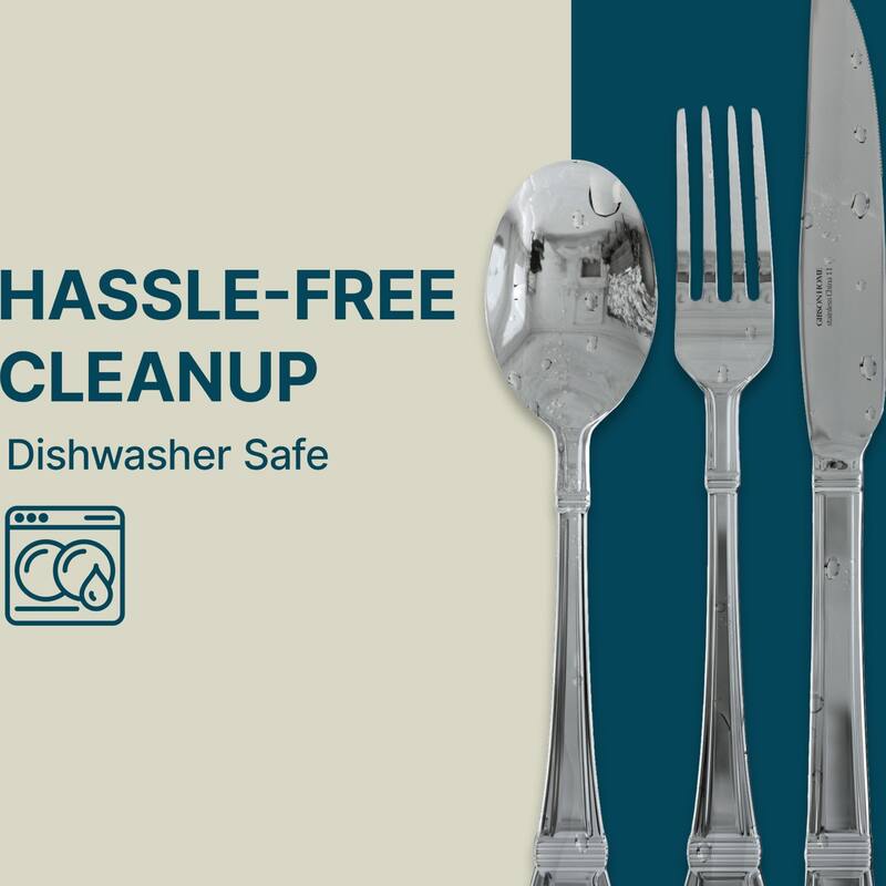 Gibson Cordell 20 Piece Flatware Set
