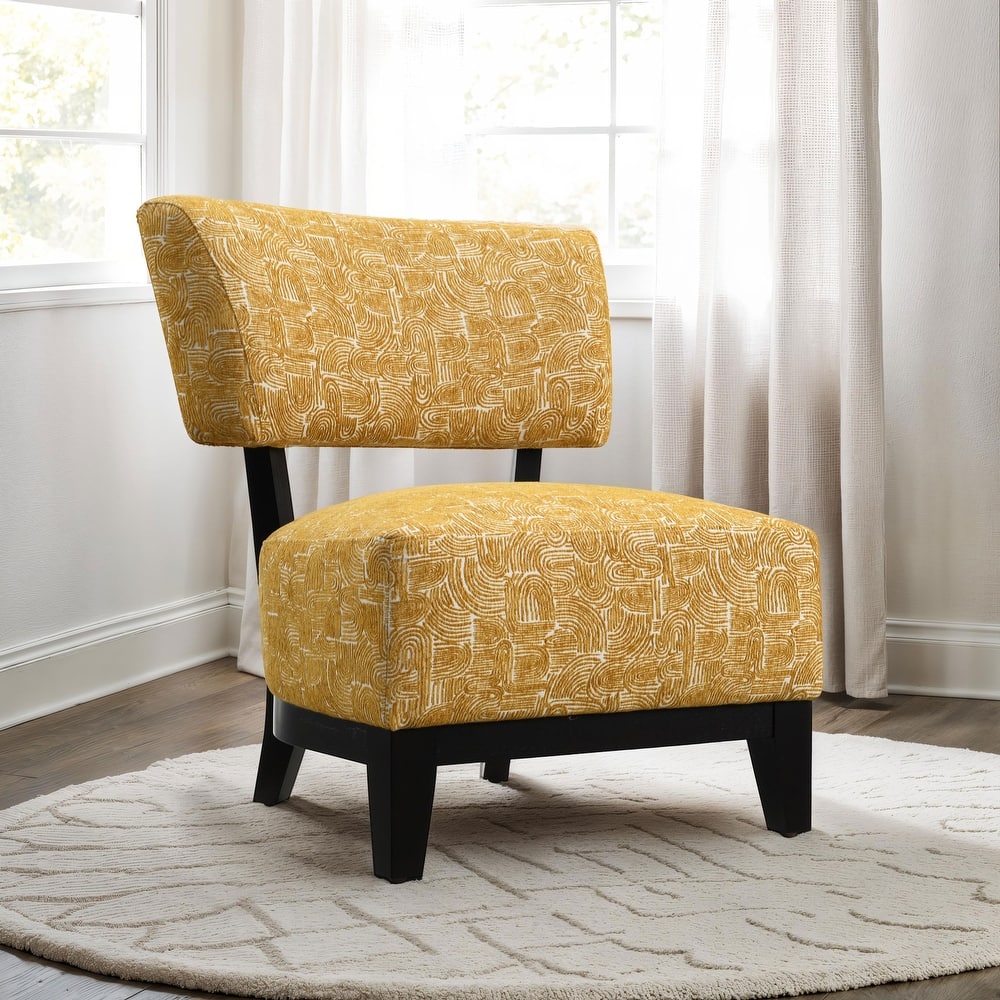 Furniture of America Phaen Modern 28-inch Pattern Fabric Accent Chair