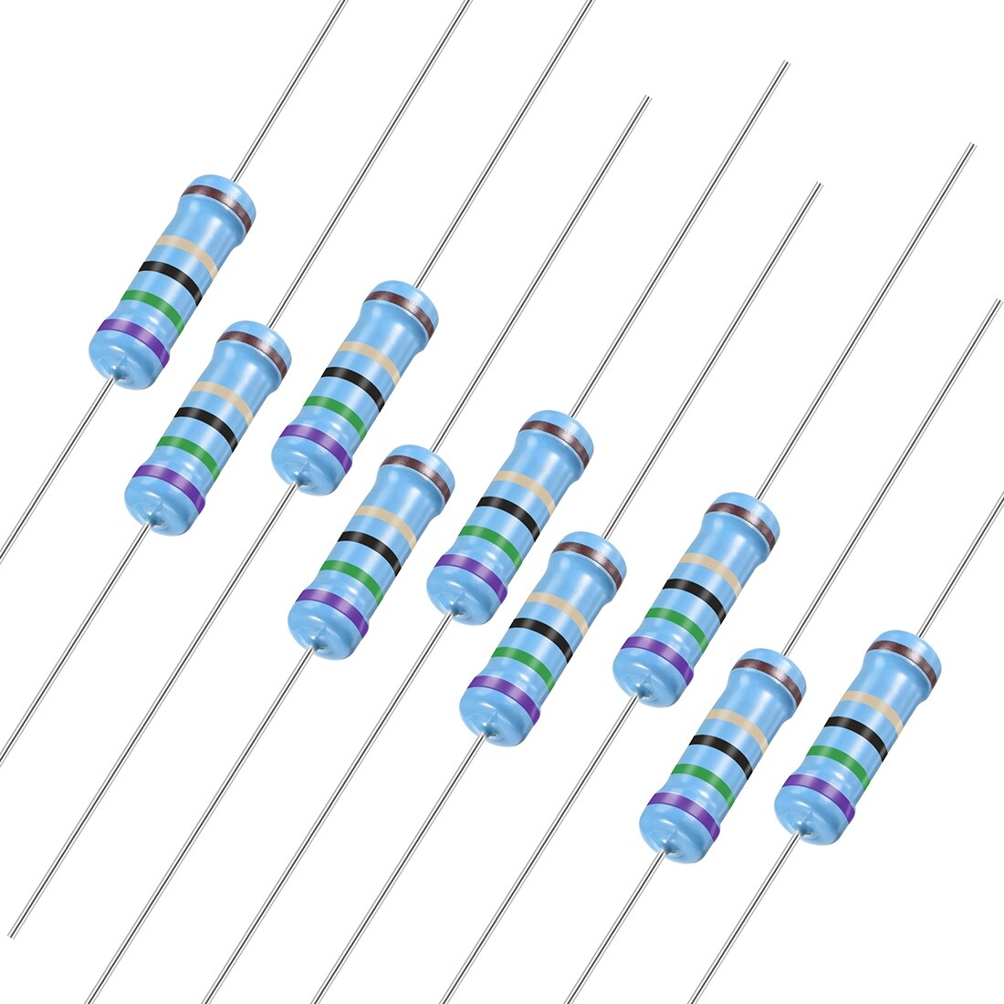 100 PCS 150 Ohm 1//4W 5/% Carbon Resistor Bargain pack