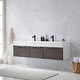 preview thumbnail 108 of 117, Vegadeo Bath Vanity with One-Piece Composite Stone Sink Top