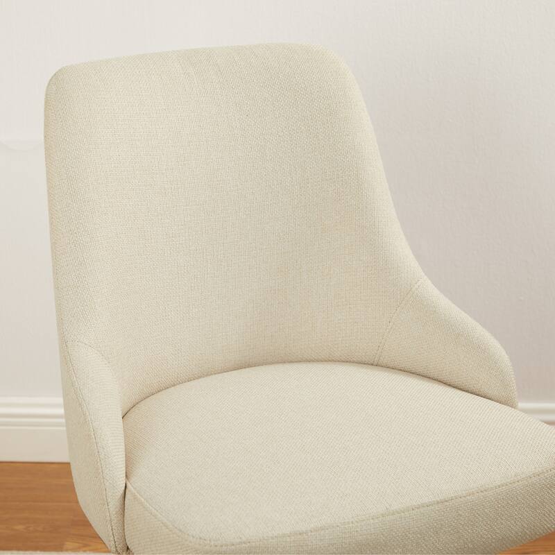 Art Leon Set of 2 Minimalist Dining Chair with Classic Wood Legs