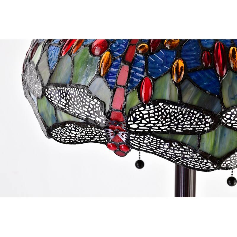 Hailey Tiffany-style Floor Lamp