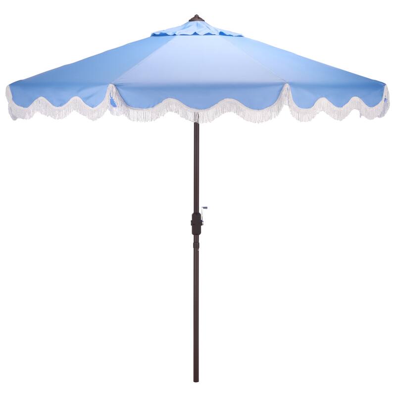 SAFAVIEH Outdoor Living Torsa 9ft Crank Umbrella