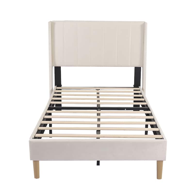 Alazyhome Upholstered Platform Bed Frame