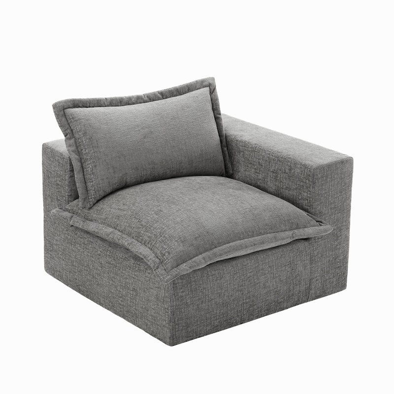 Comfy Cloud Couch Plush Modular Sectional Sofa For Living Room