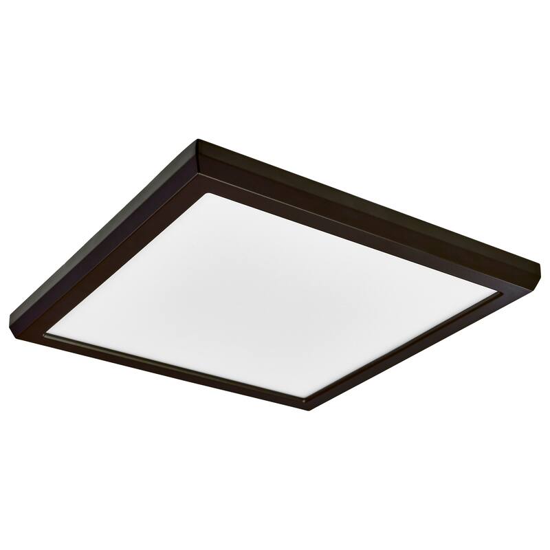 Blink Pro 13W 9in LED Fixture CCT Selectable Square Shape Bronze Finish 120V
