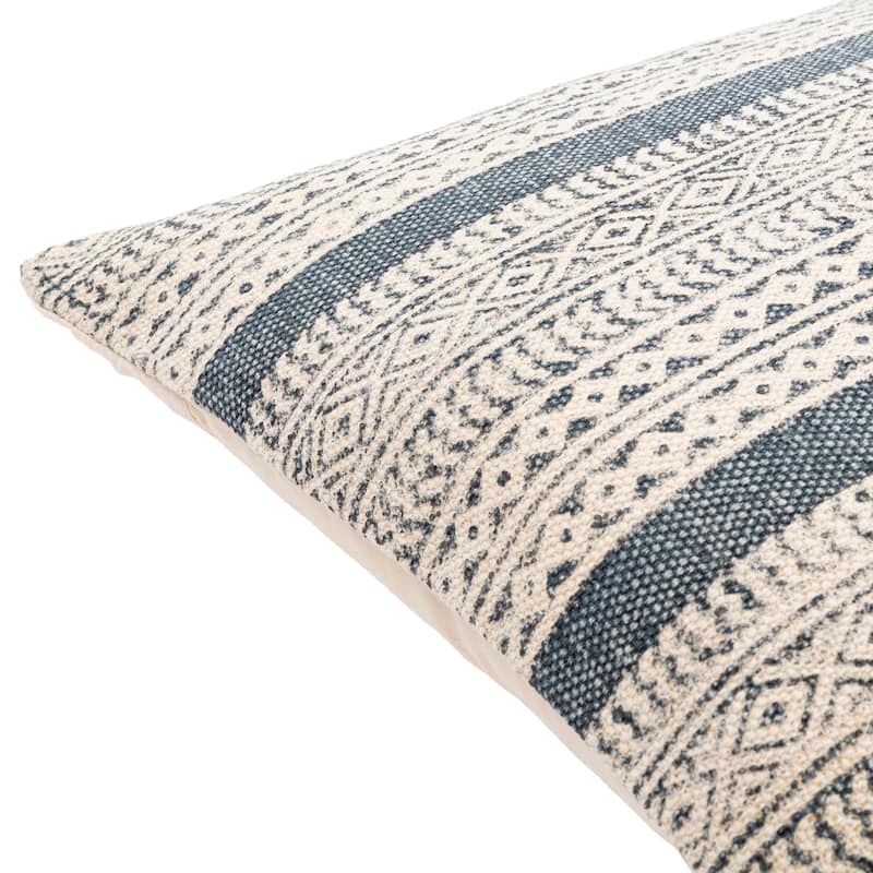 Josie Global Geometric Stripes Throw Pillow