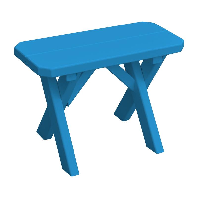 Pine 2' Crossleg Bench