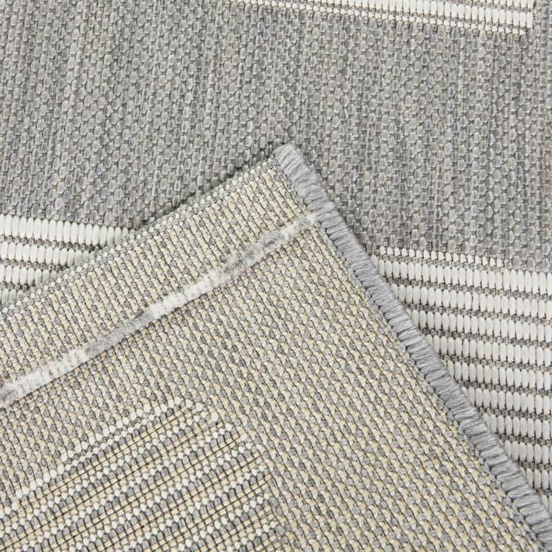 Garrigue Modern Abstract Indoor/Outdoor Area Rug
