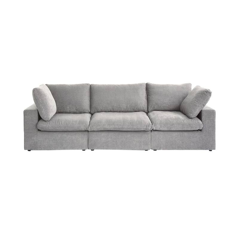Commix Down Filled Overstuffed 3 Piece Sectional Sofa