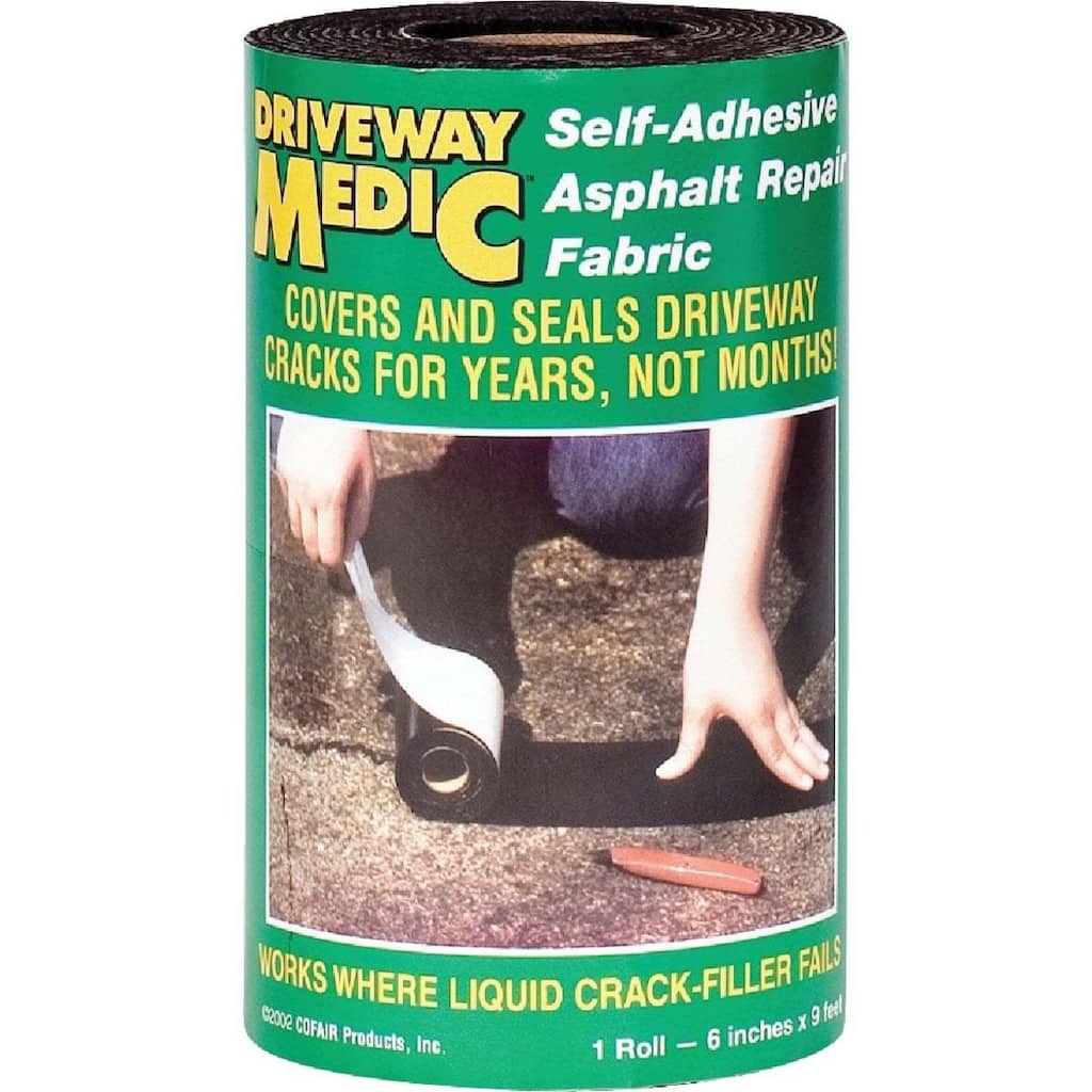 Driveway Medic 6 In. x 9 Ft. Asphalt Repair Fabric - 1 Each - 6 In. x 9 Ft.