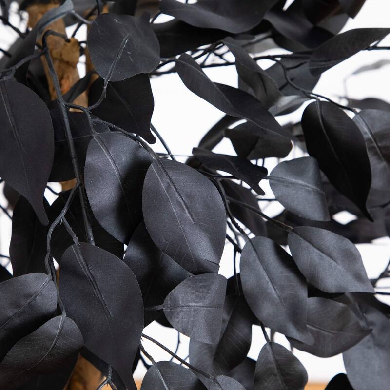 Artificial Ficus Halloween Potted Tree - 4' - Unlit