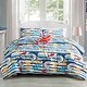 preview thumbnail 1 of 3, MarCielo Kids Girls Boys Comforter Set Ocean Life Full - Queen