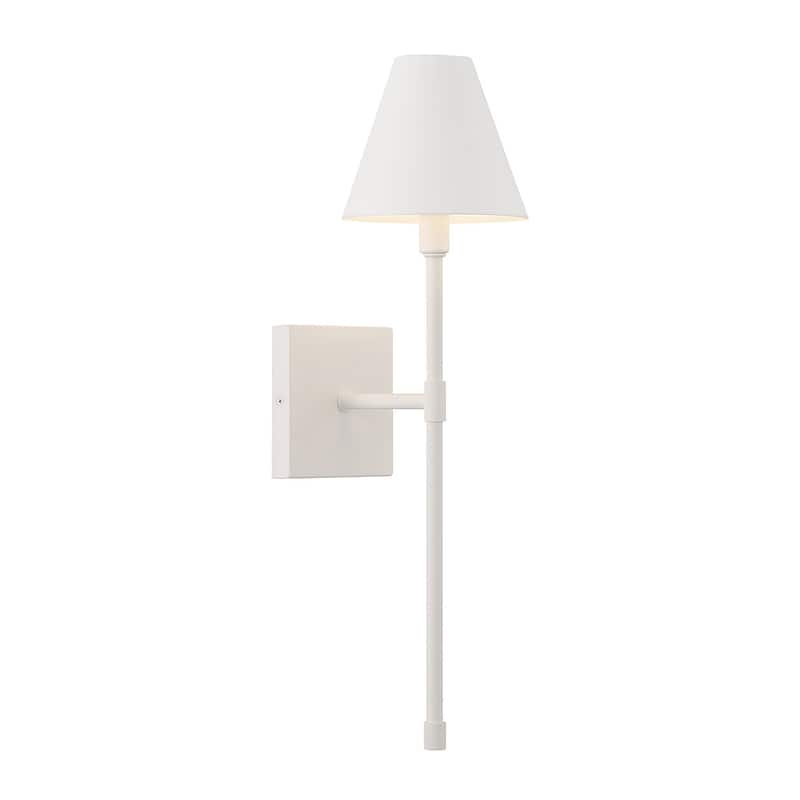 Savoy House 9-5201-1 Jefferson 20" Tall Wall Sconce - Bisque White