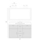 preview thumbnail 52 of 51, Modern 3-Light Bathroom Vanity Light Minimal Globe Glass Wall Sconce