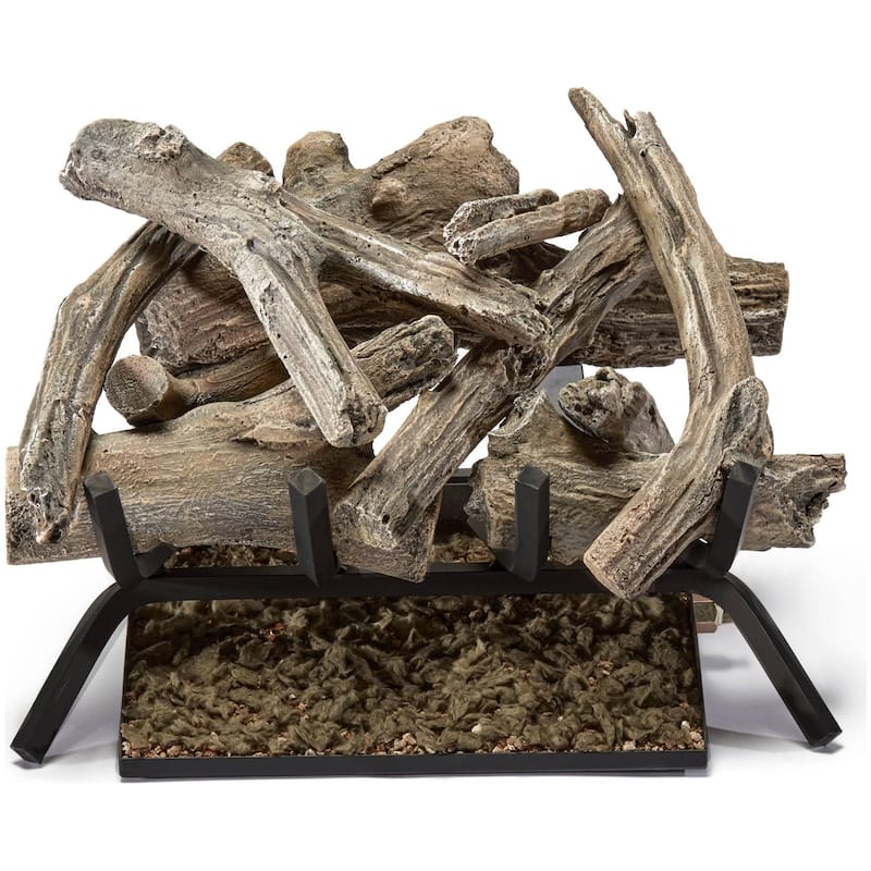 Duluth Forge BVL18-1 45,000 BTU Natural Gas Log Set Fireplace with