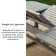 preview thumbnail 32 of 45, Walker Edison Surfside Acacia Wood Outdoor Extension Dining Table