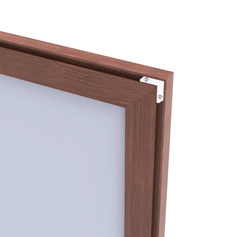 Yellow Coral Aluminum Frame Mirror 60x36 Inches