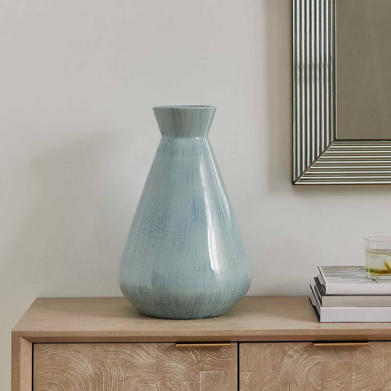Uttermost Flare Spire Indoor-Outdoor Ceramic Vase